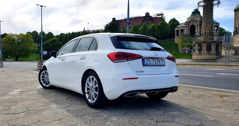 Mercedes-Benz Klasa A cena 105000 przebieg: 65350, rok produkcji 2018 z Szczecin małe 254